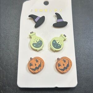 Halloween Themed Earrings Set
